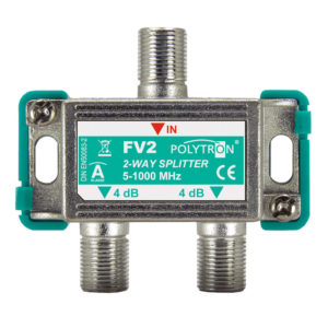 2-fach Verteiler 5-1000MHz für Kabel-TV